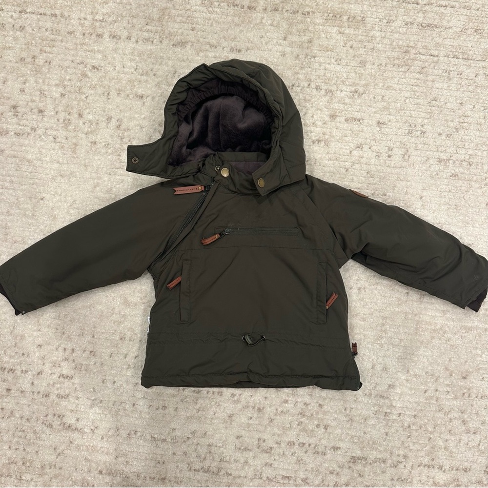 Dark Green Hooded Jacket